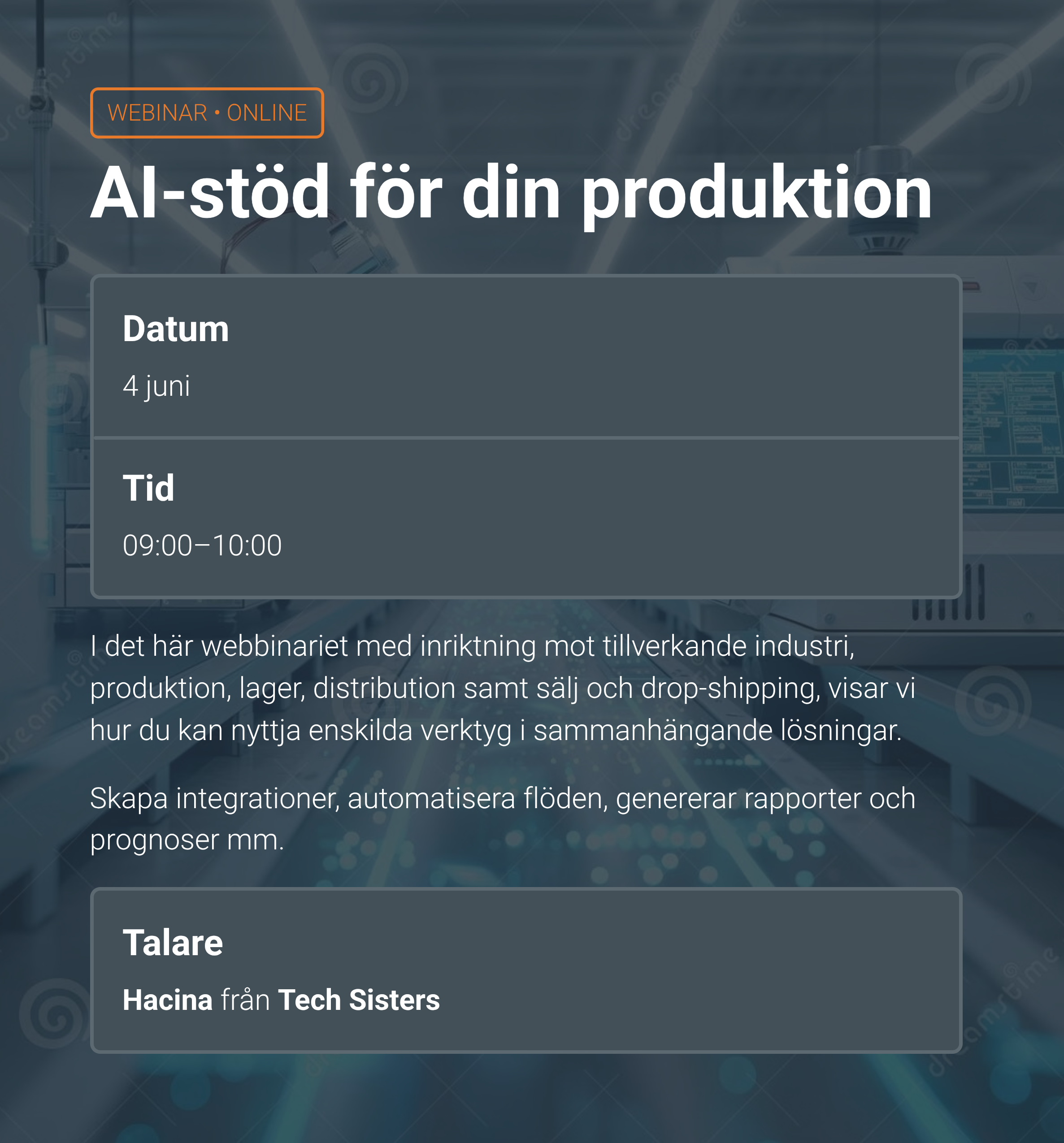 inbjudan webinar ai
